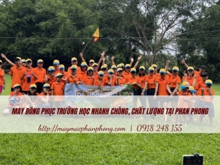 May đồng phục trường học nhanh chóng, chất lượng tại Phan Phong