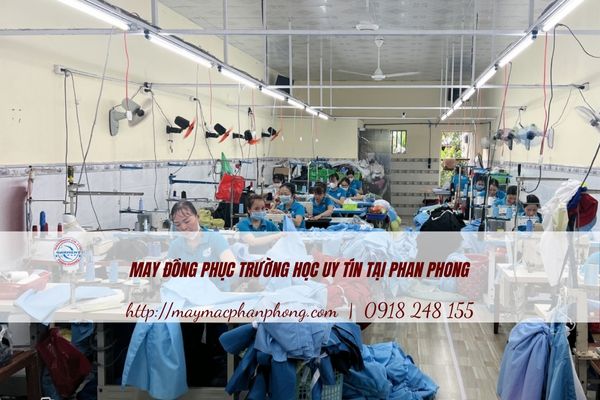 May đồng phục trường học